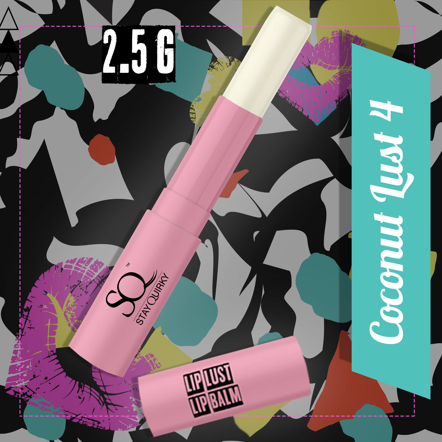 Buy Stay Quirky Lip Lust Lip Balm - Coconut Lust 4 (2.5 g) - Purplle