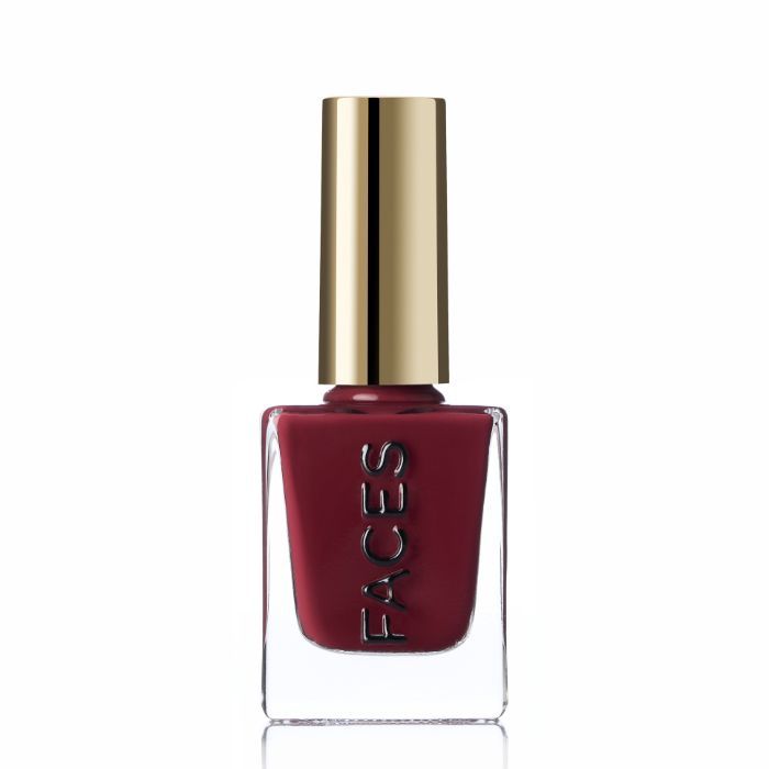 Buy Faces Canada Belle De Luxe Nail Enamel - Russian Maroon 63 (9 ml) - Purplle