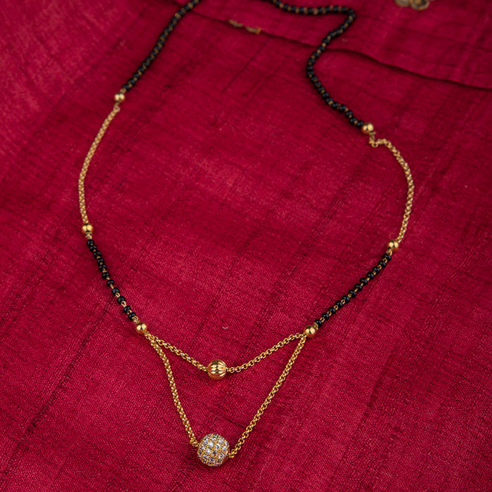 Buy Queen Be Dual Layered Mangalsutra - Purplle