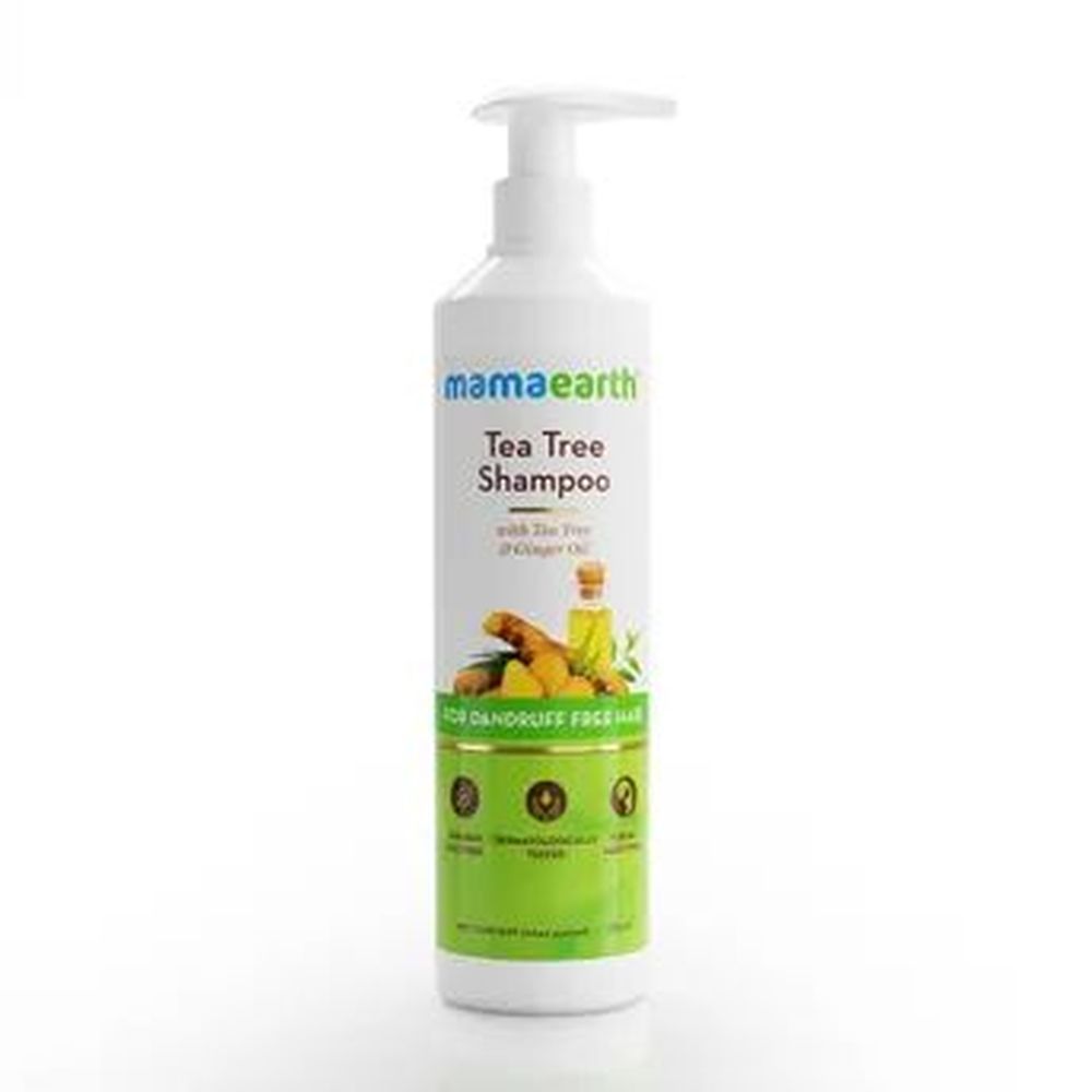 Buy Mamaearth Tea Tree Anti Dandruff Shampoo, With Tea Tree & Ginger Oil (250 ml) - Purplle