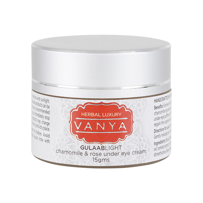 Buy Vanya Herbal Gulaab Light - Chamomile And Rose Under Eye Cream (15 g) - Purplle