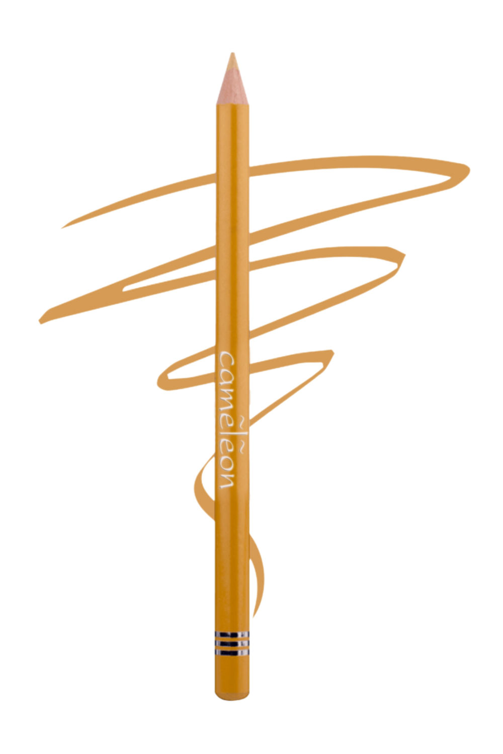 Buy Cameleon Single Apply Shimmer Eye Liner / Kajal Pencil, Gold - Purplle