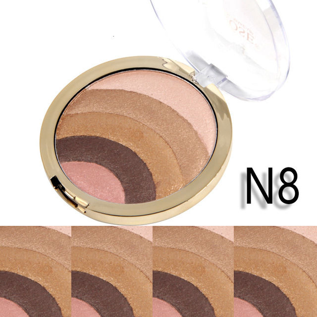 Buy Miss Rose 5 Color Eyeshadow/Highlighter 7001-383 N08 - Purplle