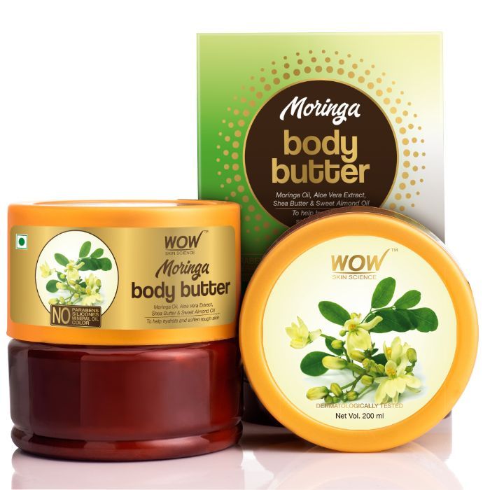 Buy WOW Skin Science Moringa Body Butter (200 ml) - Purplle