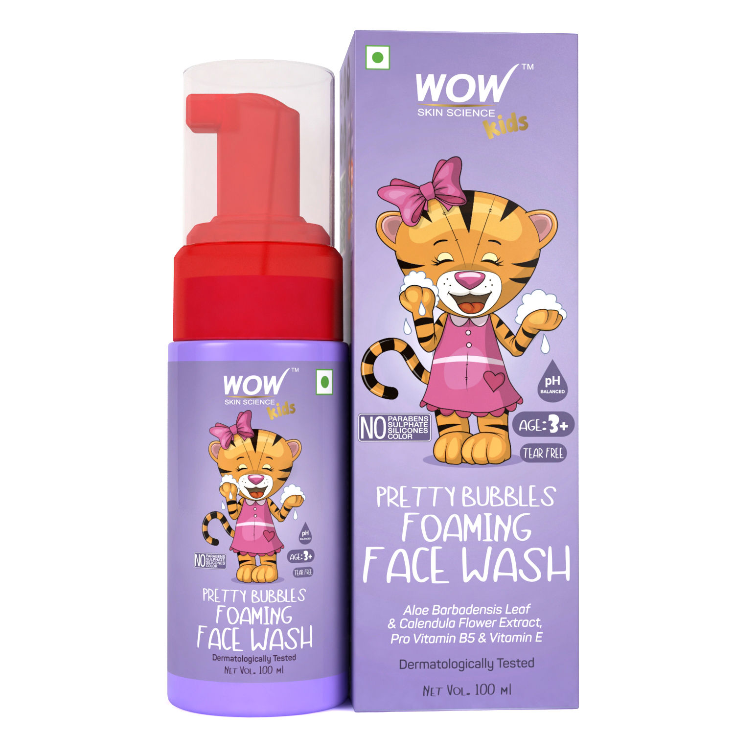 Buy WOW Skin Science Pretty Bubbles Foaming Face Wash (100 ml) - Purplle