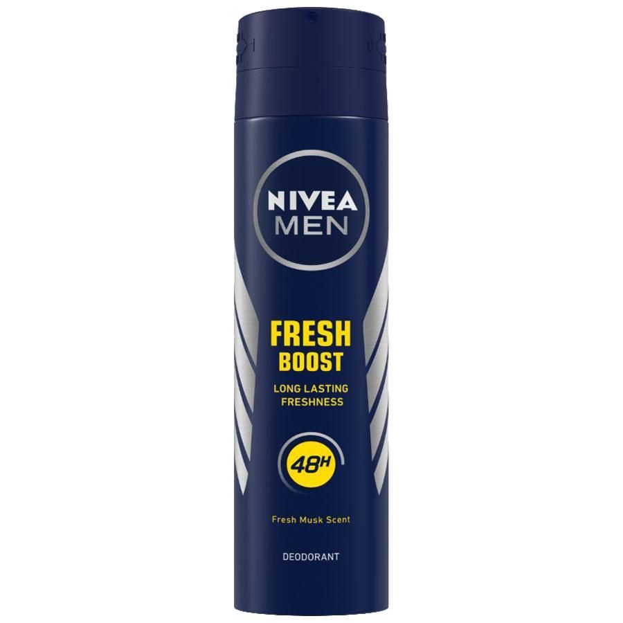 Buy Nivea Men Deodorant - Fresh Boost (150 ml) - Purplle