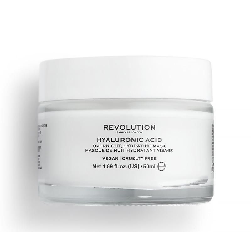 Buy Makeup Revolution Skincare Hyaluronic Acid Overnight Hydrating Face Mask (50 ml) - Purplle