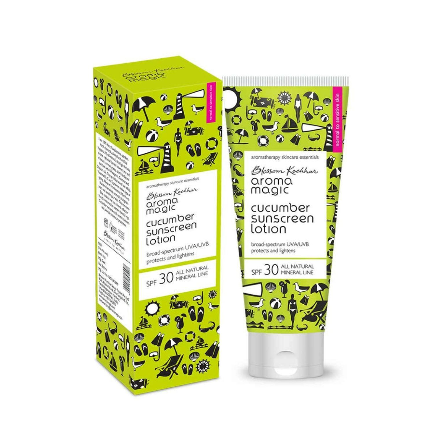 Aroma Magic Cucumber Sunscreen Lotion 50 ml