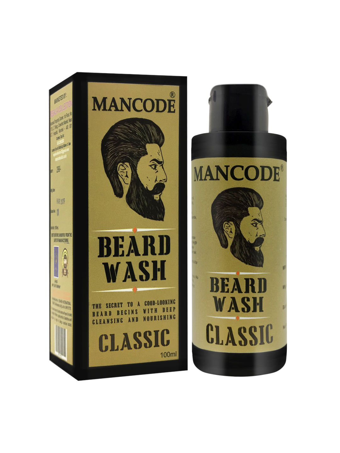 Buy Mancode Beard Wash Classic (100 ml) - Purplle