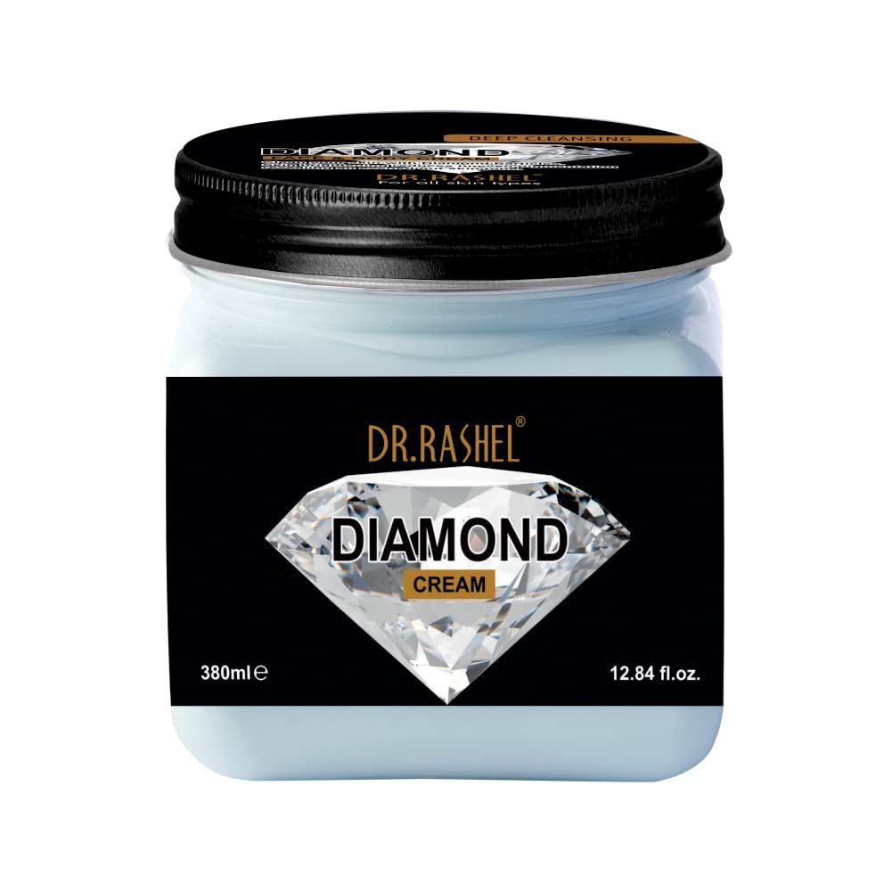 Buy Dr.Rashel Deep Cleanisng Diamond Face and Body Cream For All Skin Types (380 ml) - Purplle