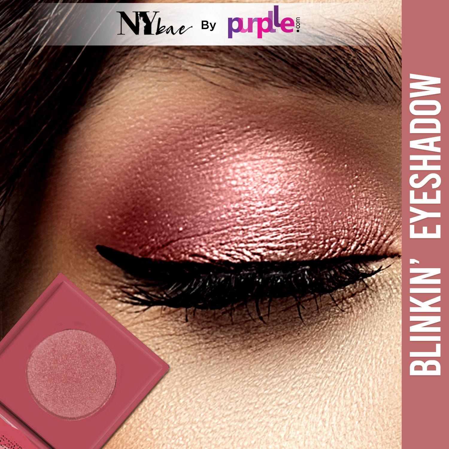 Buy NY Bae Blinkin' Eyeshadow - Carnegie Hall 23 (1.2 g) | Red | Single Eyeshadow | Shimmer Finish | High Colour Payoff | Long lasting | Lightweight - Purplle