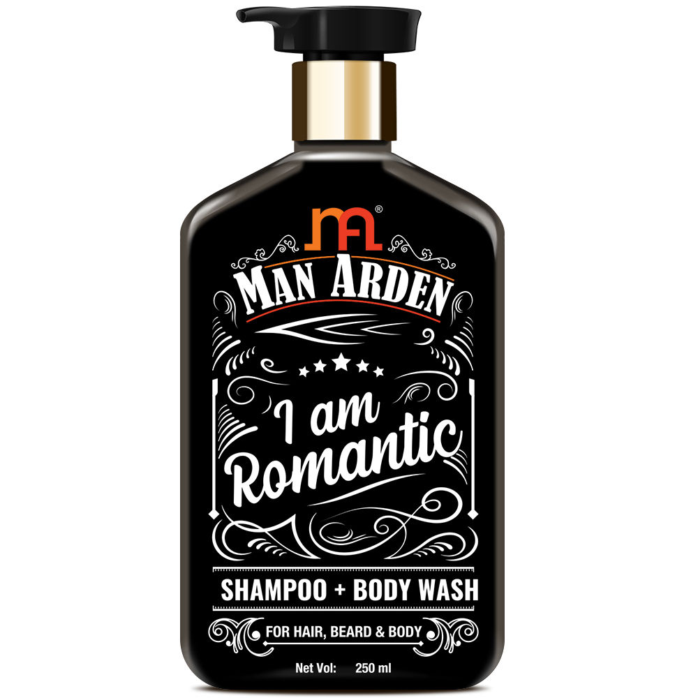 Buy Man Arden I am Romantic Shampoo + Body Wash 250ml - Purplle