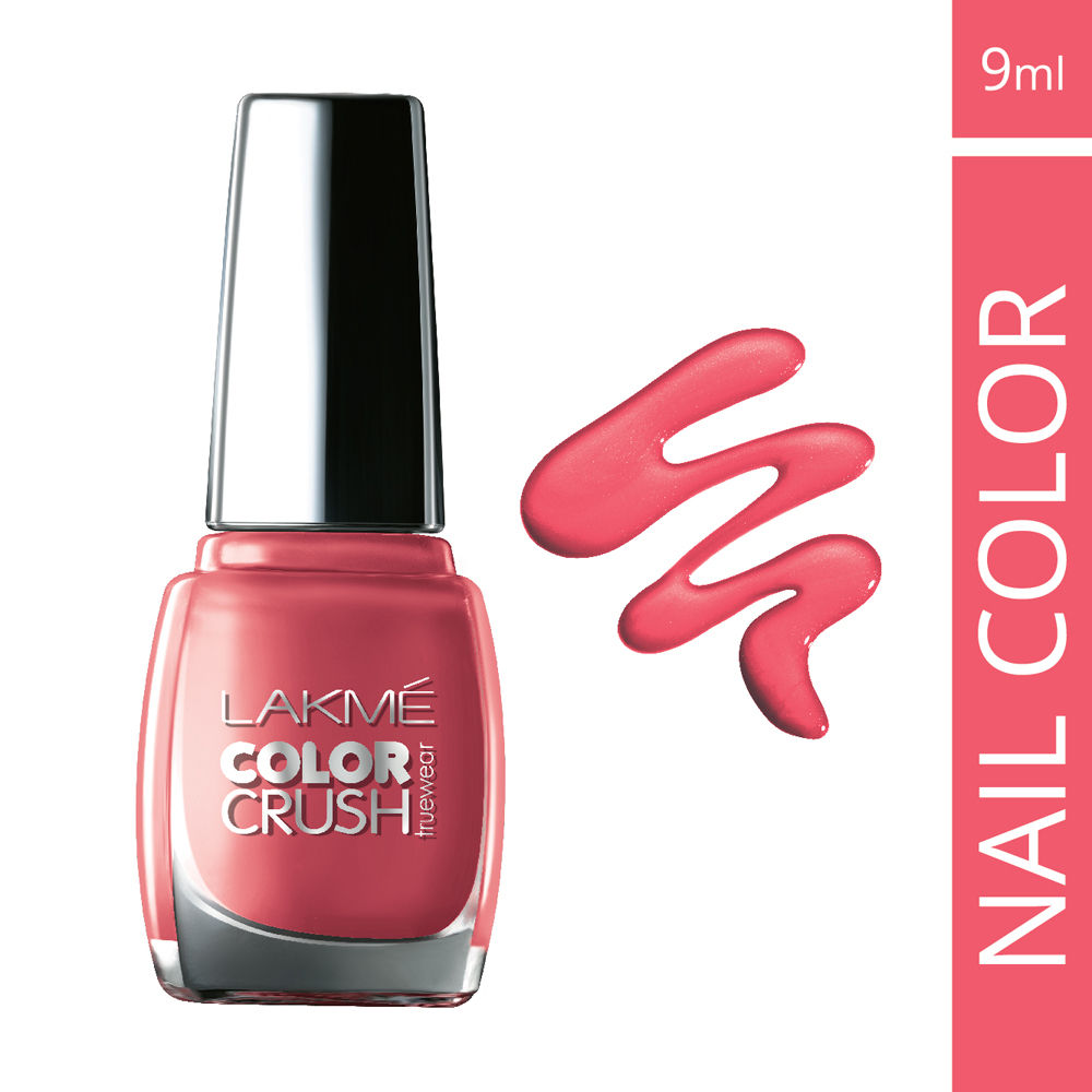 Buy Lakme True Wear Color Crush Nail Color Pinks 19 (9 ml) - Purplle