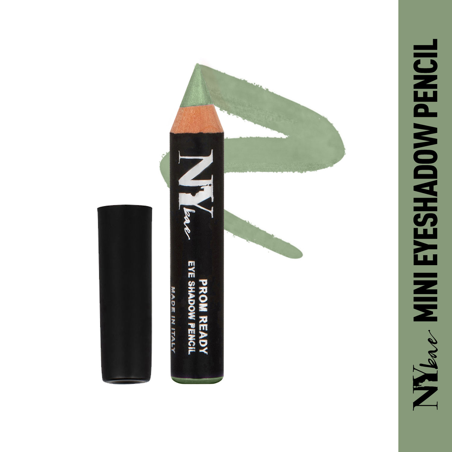 Buy NY Bae Prom Ready - Fit and Flare 12 (1.5 g) | Mini Eyeshadow Pencil | Green | Glitter Finish | Enriched With Coconut Oil | Highly Pigmented | Lightweight | Lasts Upto 8 Hours | Easily Blendable | Cruelty Free - Purplle