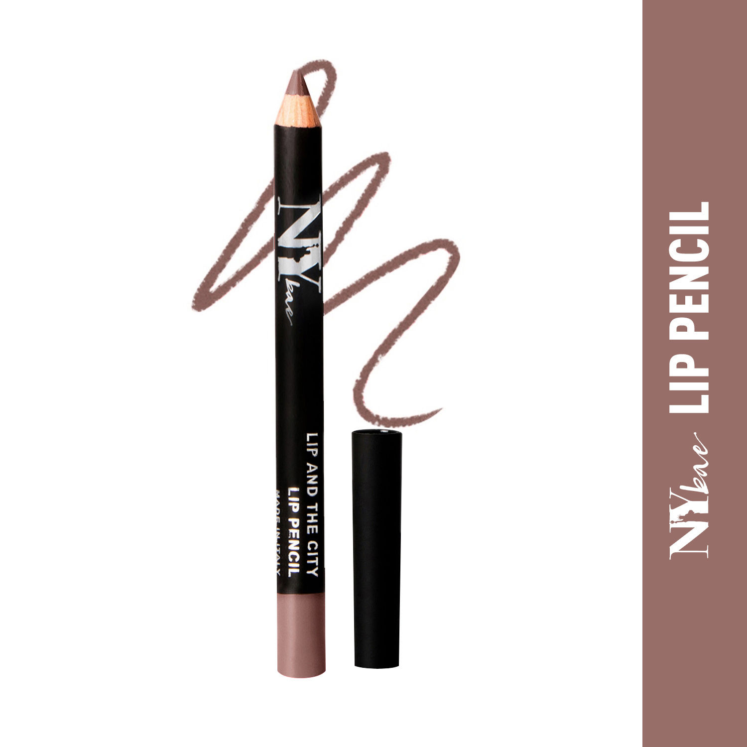 Buy NY Bae Lip And The City Lip Pencil - Mauve Manhattan 1 (0.8 g) | Mauve | Creamy Matte Finish | Enriched with Vitamin E & Coconut Oil | Rich Colour Payoff | Long lasting | Transfer Resistant | Vegan | Cruelty & Paraben Free - Purplle