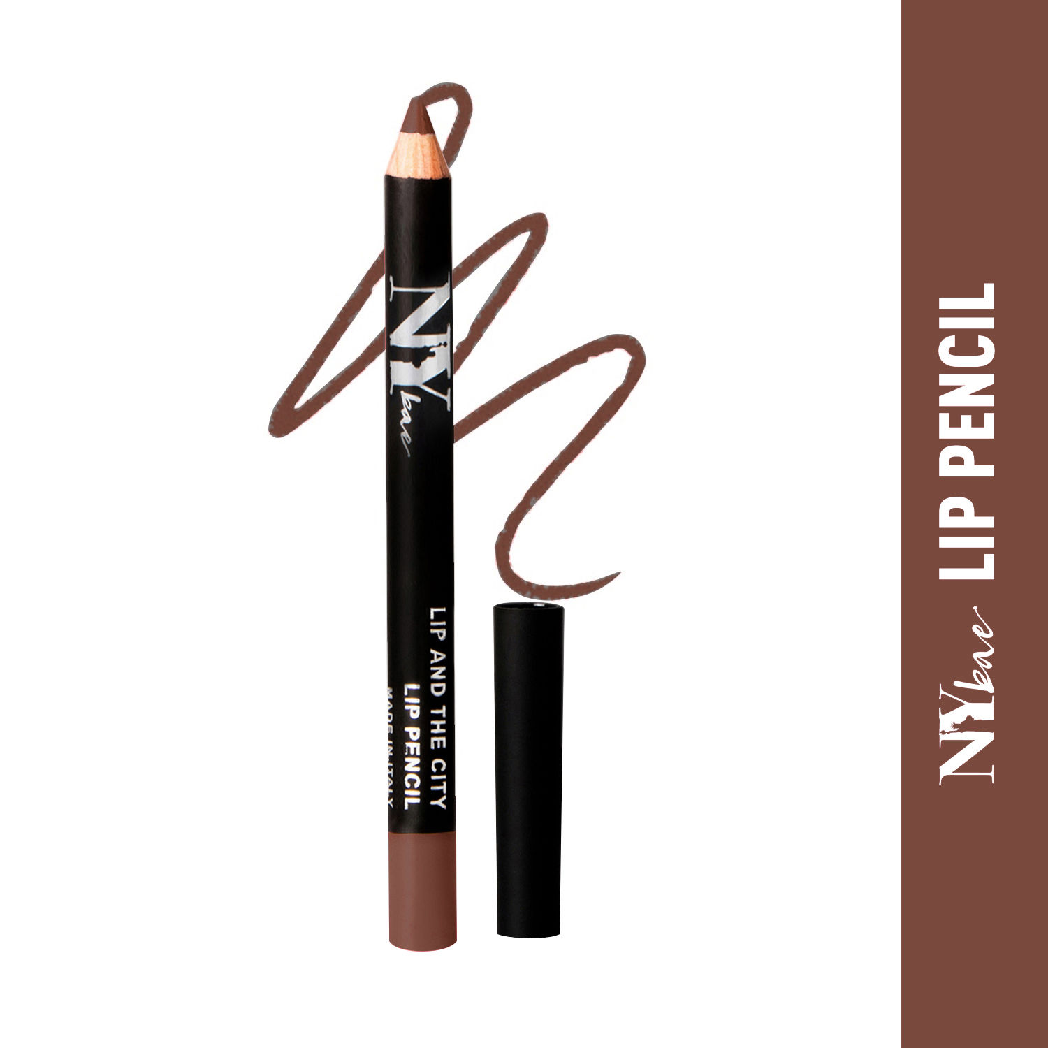 Buy NY Bae Lip And The City Lip Pencil - Blush Nude Brooklyn 2 (0.8 g) | Blush Nude | Creamy Matte Finish | Enriched with Vitamin E & Coconut Oil | Rich Colour Payoff | Long lasting | Transfer Resistant | Vegan | Cruelty & Paraben Free - Purplle