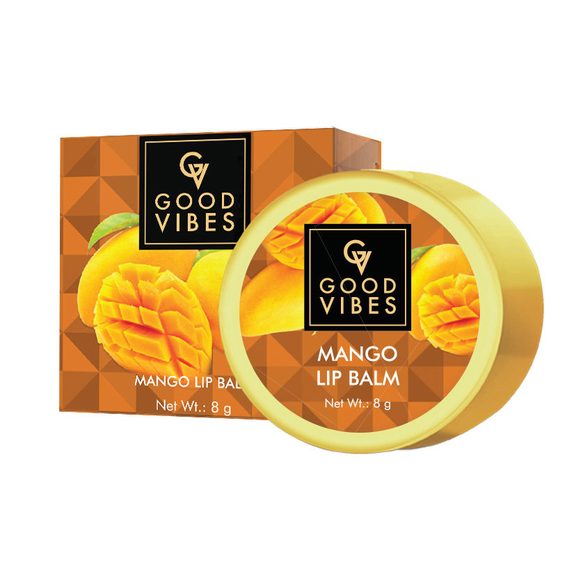 Buy Good Vibes Lip Balm - Mango 8 g - Purplle
