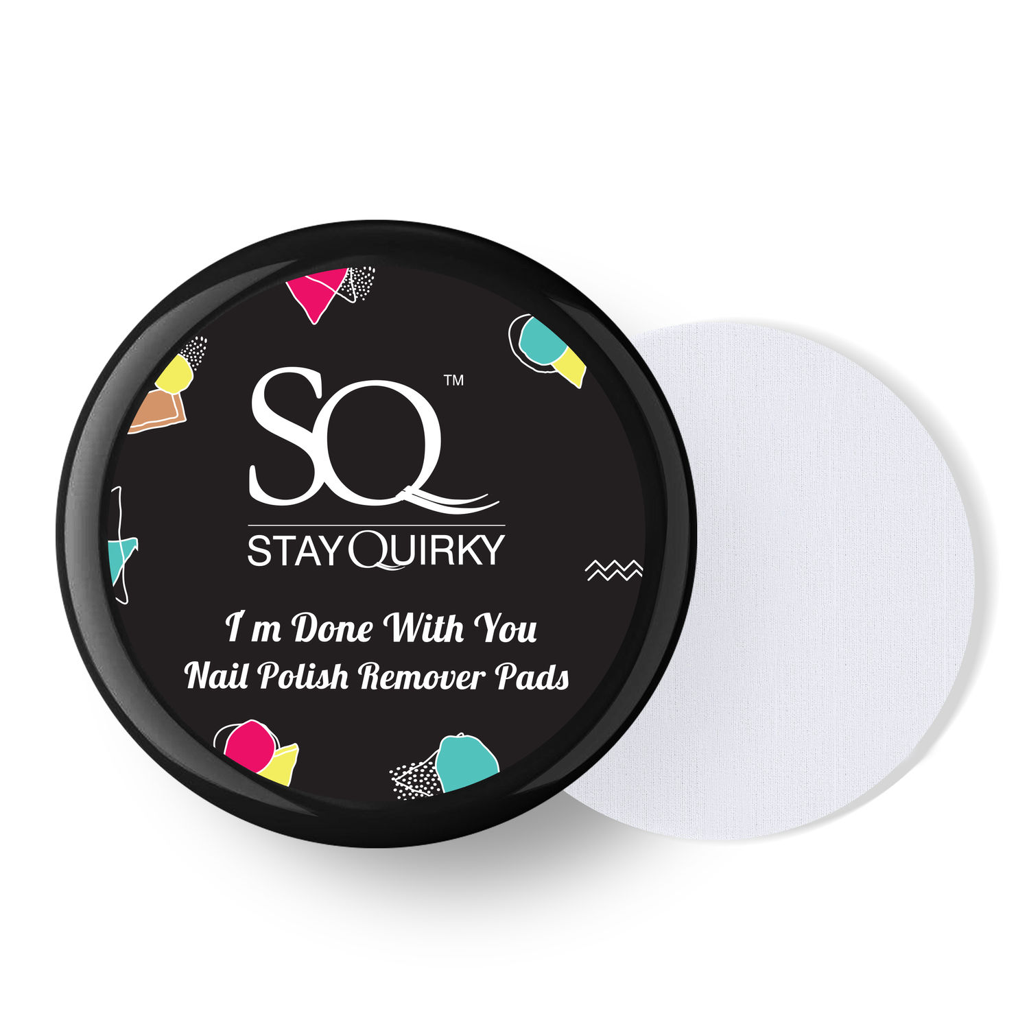 Buy Stay Quirky I'm done with you Nail Polish Remover Pads| Nail Lacquer Remover - 30 Pads (43 g) - Purplle