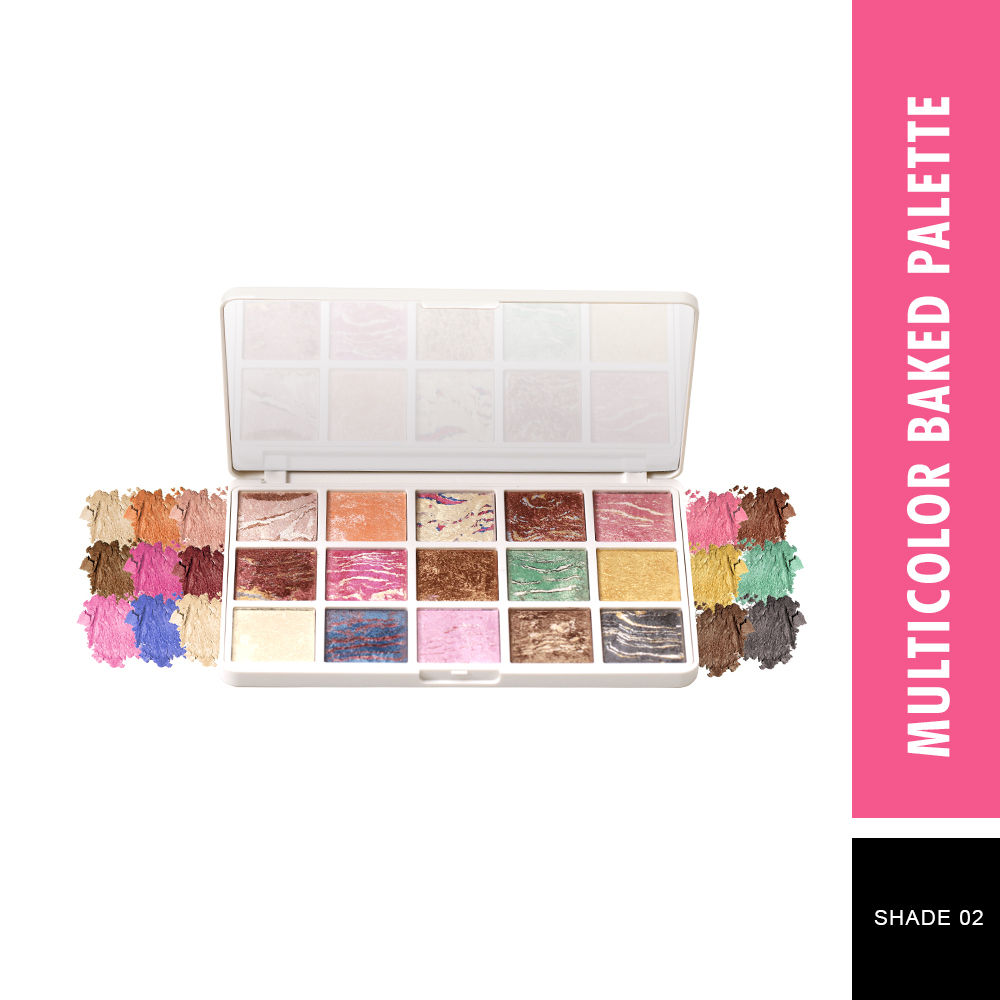 Buy Swiss Beauty Fantasy Multicolor Baked Palette 2(38 g) - Purplle