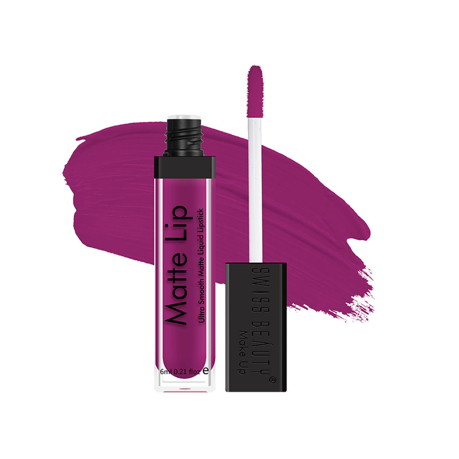 Buy Swiss Beauty Ultra Smooth Matte Lip Liquid Lipstick 29 Wine & Shine (6 ml) - Purplle