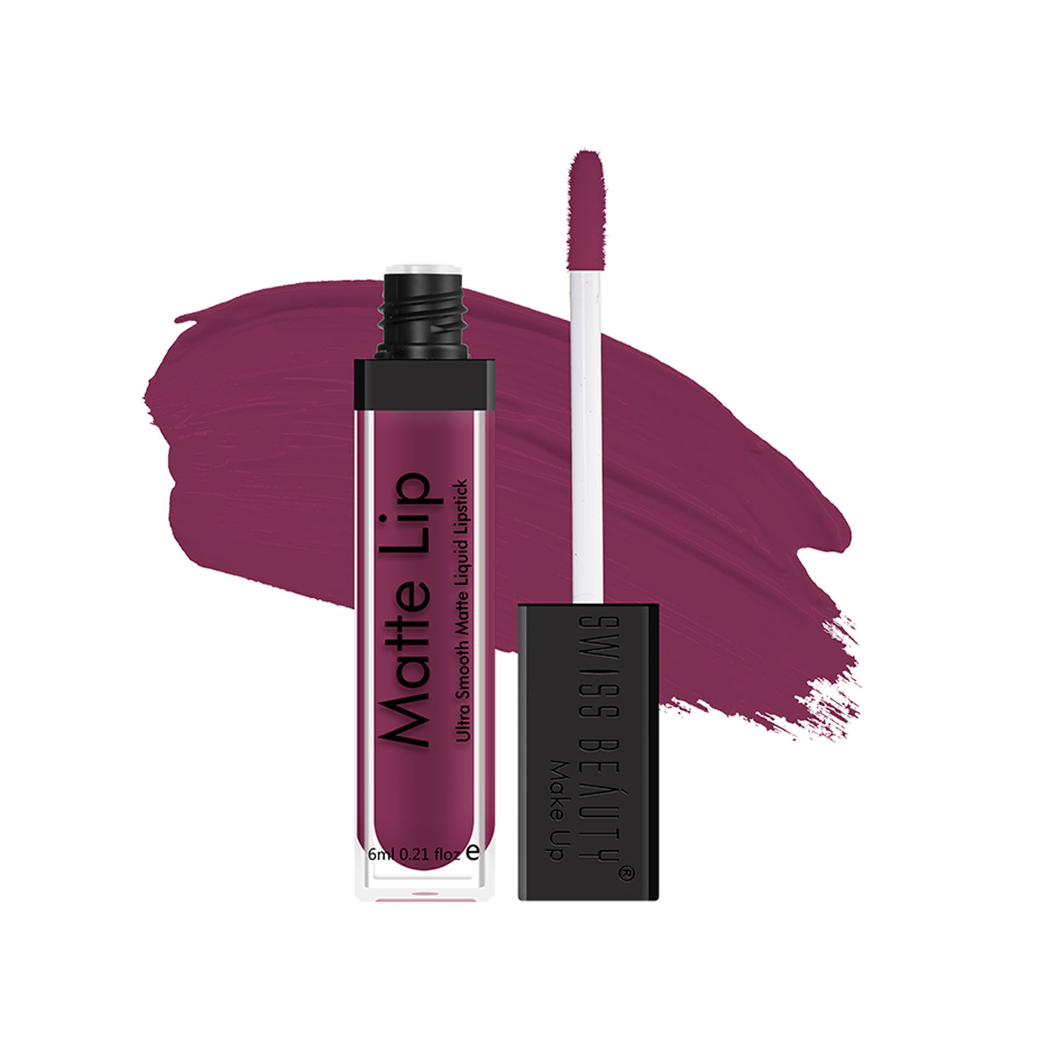 Buy Swiss Beauty Ultra Smooth Matte Lip Liquid Lipstick 32 Big Berry (6 ml) - Purplle