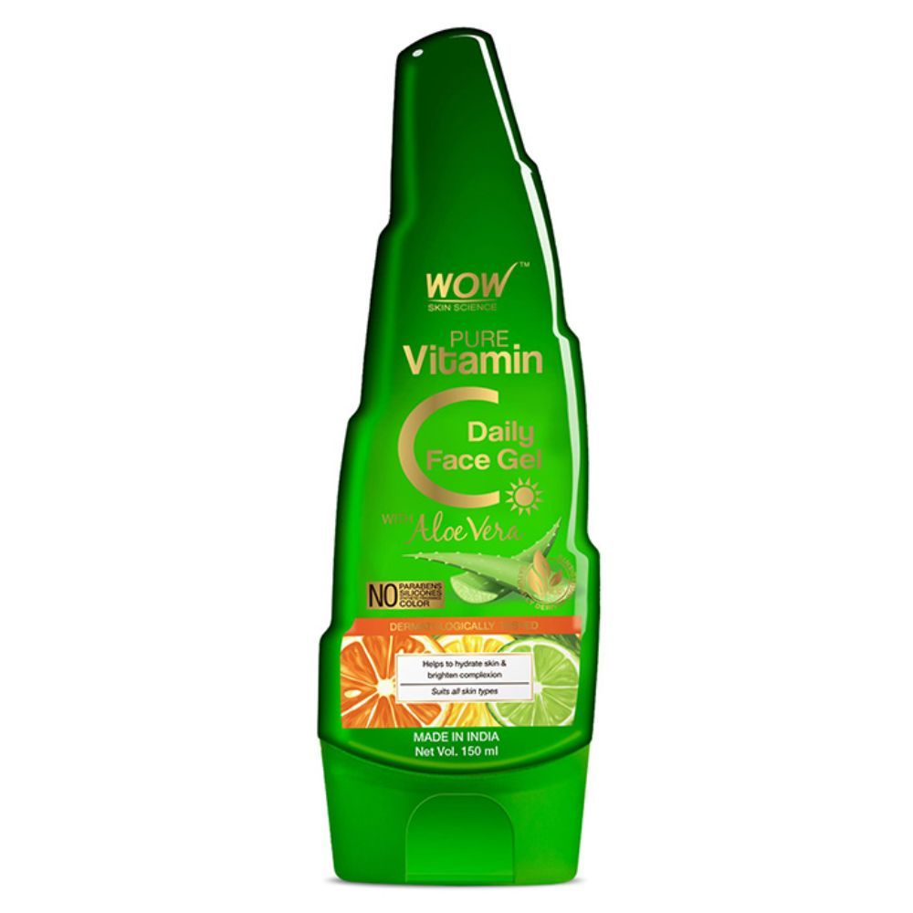 Buy WOW Skin Science Pure Vitamin C Daily Face Gel with Aloe Vera (150 ml) - Purplle