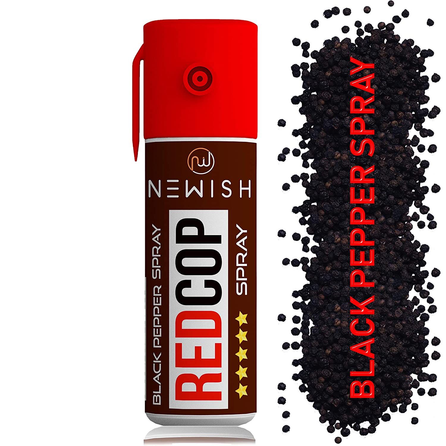 Buy Newish : Powerful Black Pepper Spray Self Defence for Women, Safety  Spray, Night Safety (55 ml) Online