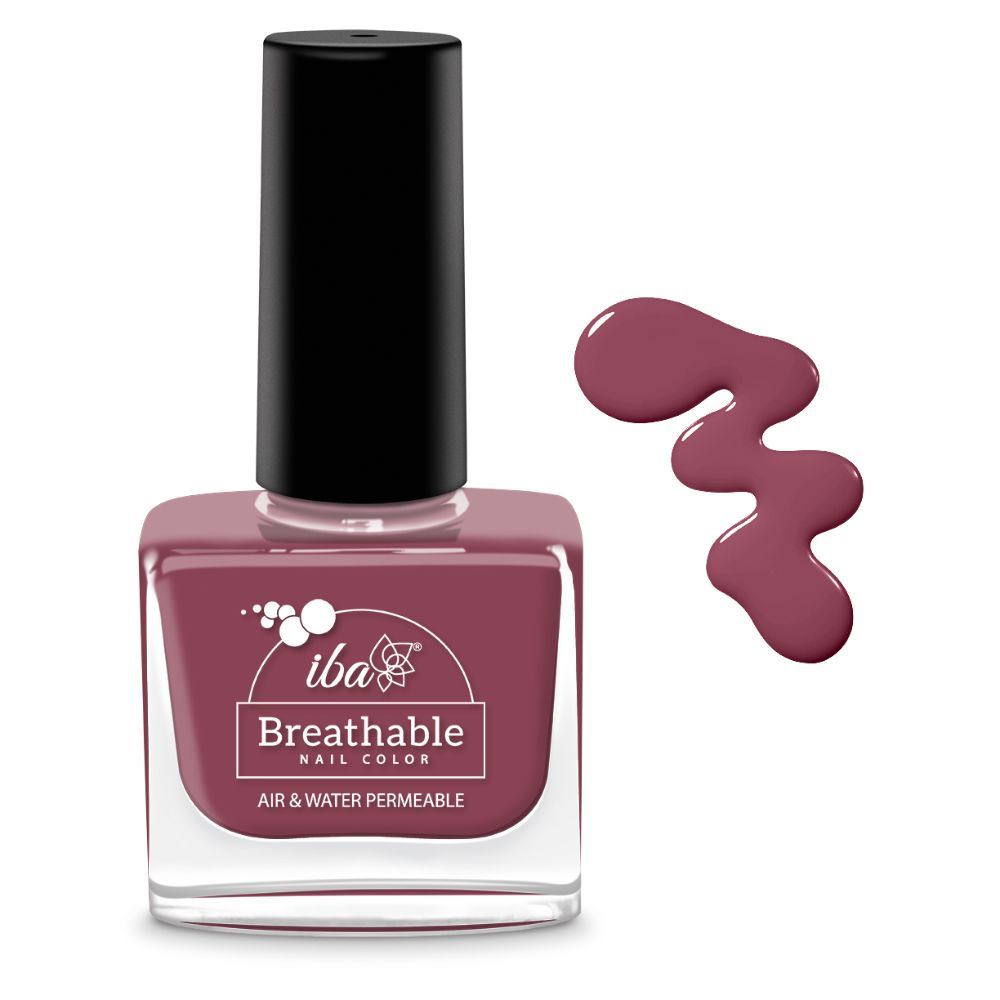Buy Iba Breathable Nail Color - B06 Plum Cake (9 ml) - Purplle