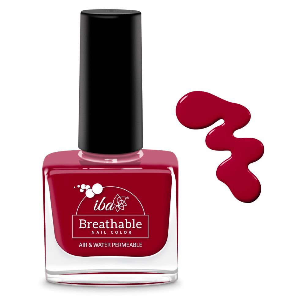 Buy Iba Breathable Nail Color - B09 Deep Red (9 ml) - Purplle
