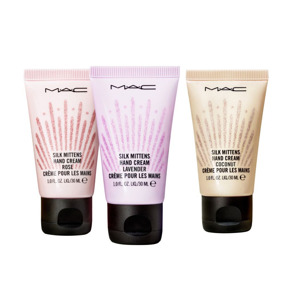 大特価 意味 M.A.C Silk Mittens Hand Cream Trio パック・フェイスマスク