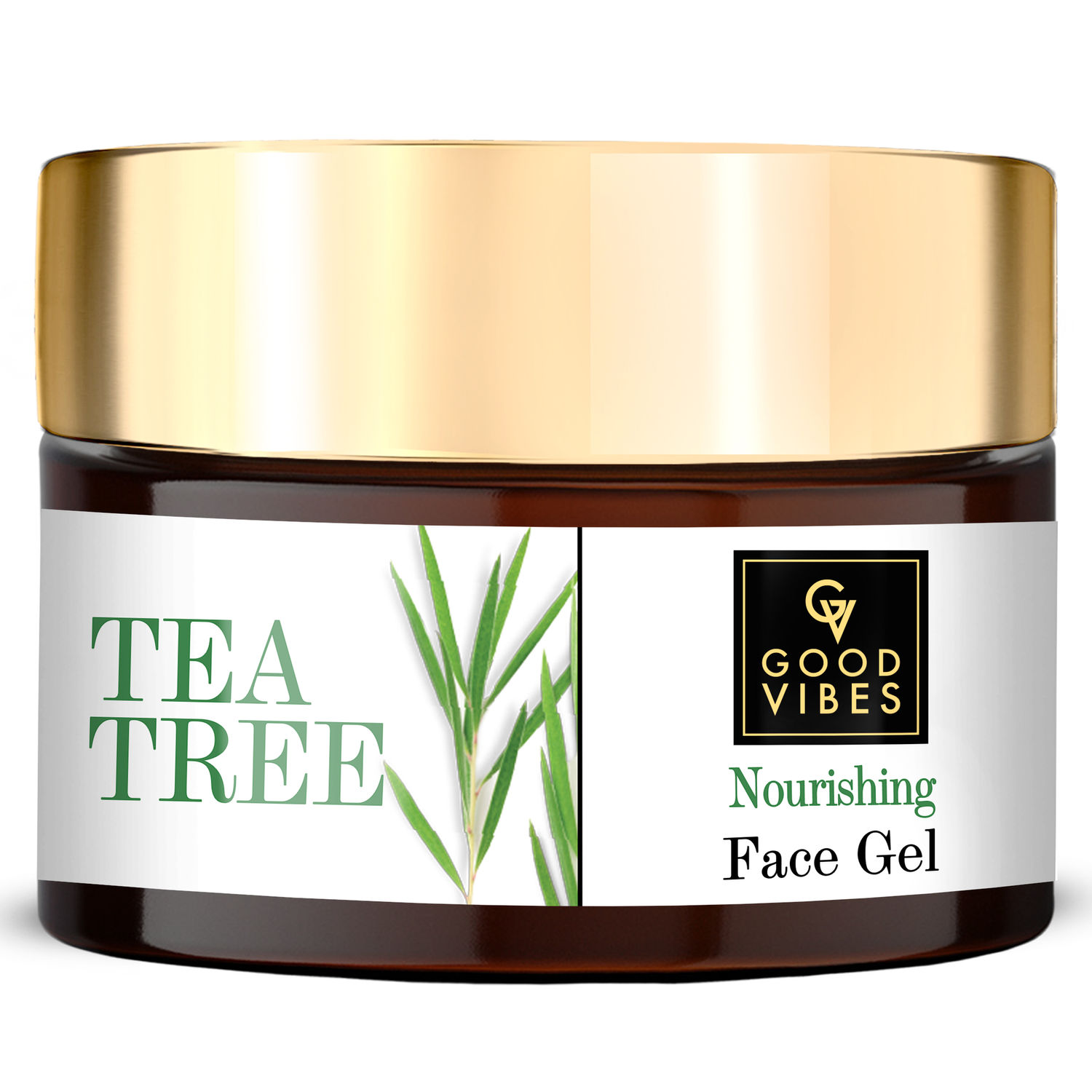 Buy Good Vibes Tea Tree Nourishing Gel | Anti-Acne, Purifying | No Parabens, No Sulphates, No Mineral Oil, No Animal Testing (50 g) - Purplle