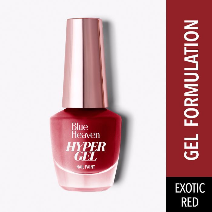 Buy Blue Heaven Hypergel Nail Paint Exotic Red 507 - Purplle