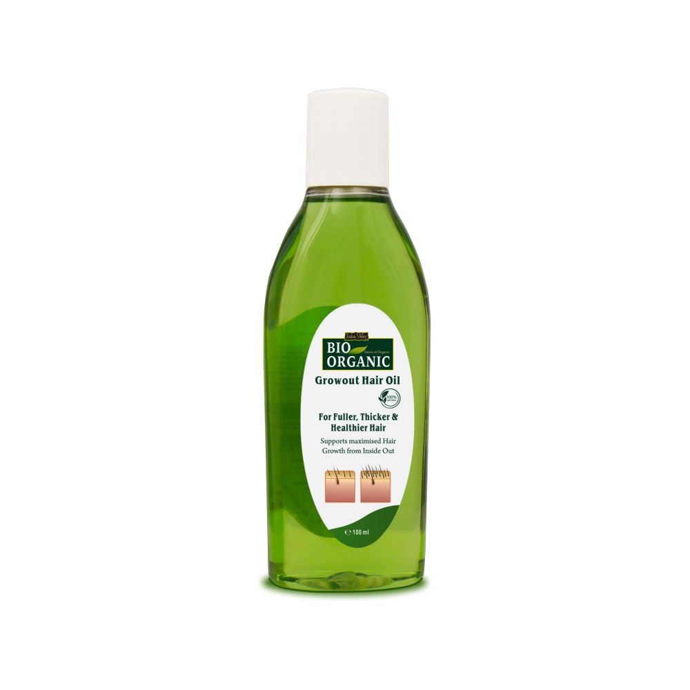 Buy Indus Valley Bio Organic Growout Hair Oil For Hair Regrowth, Reduces Hair Fall Hair Oil (100 ml) - Purplle