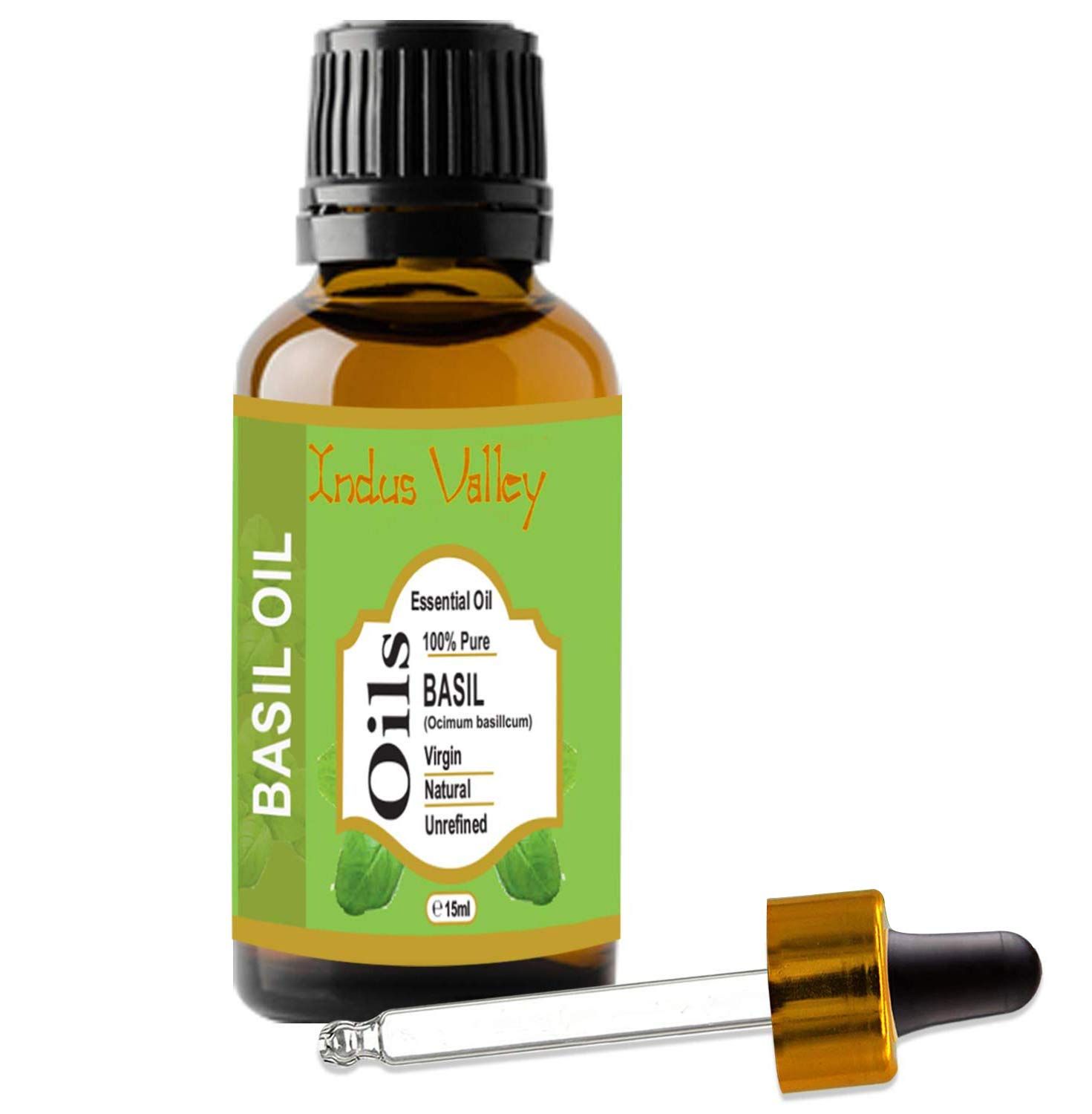 Buy Indus Valley Bio Organic Basil Essential Oil (15 ml) - Purplle