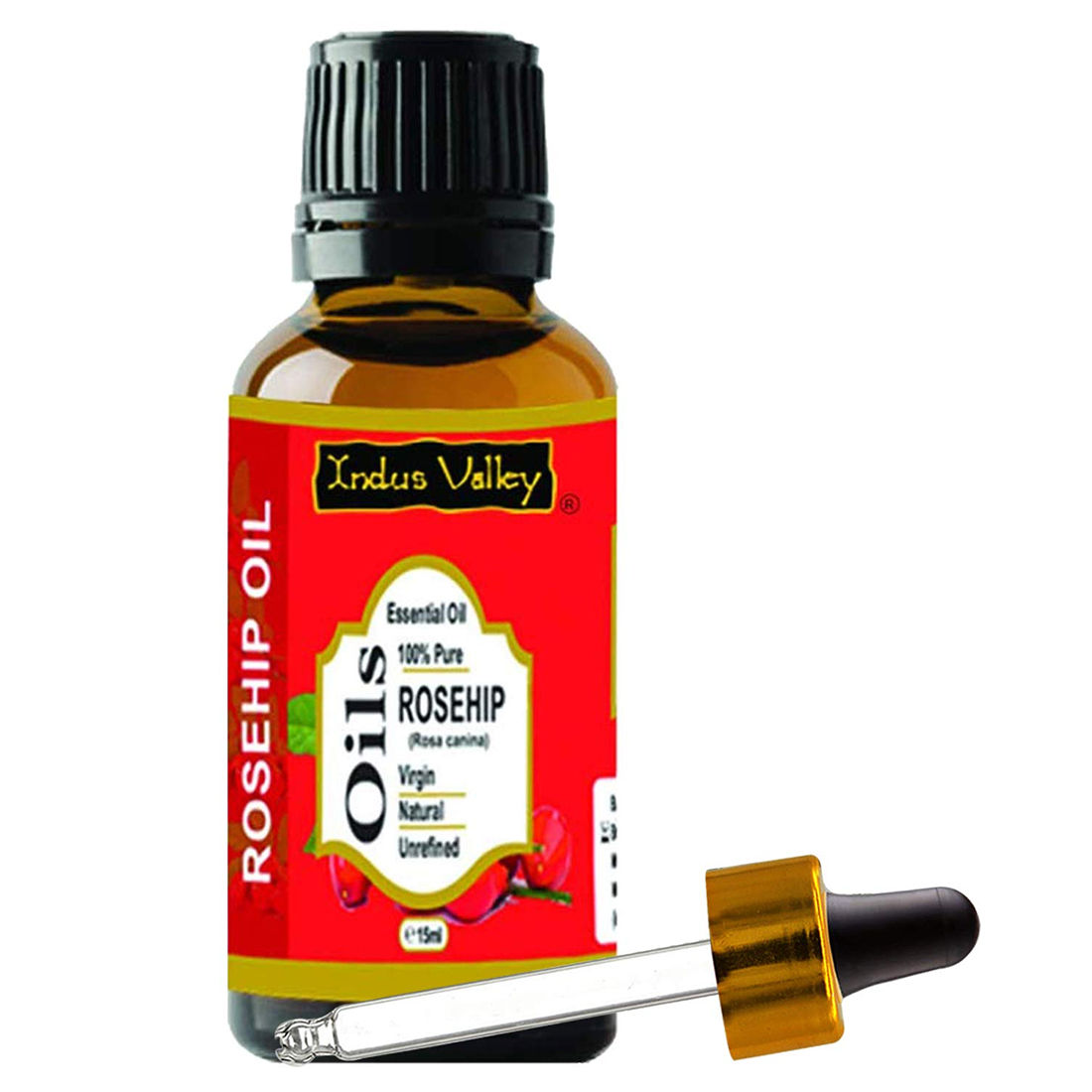 Buy Indus Valley Bio Organic Rosehip Essential Oil (15 ml) - Purplle