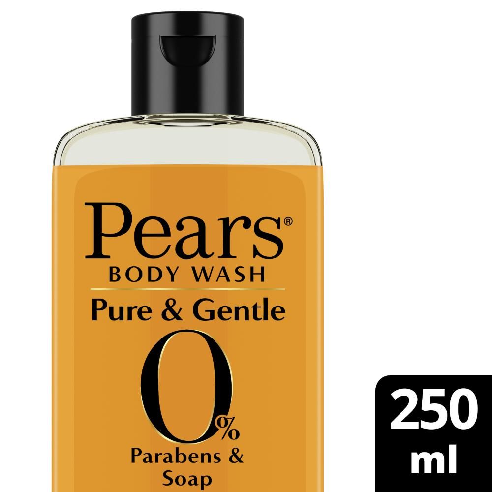 Buy Pears Pure & Gentle Shower Gel (250 ml)(Free Loofah) - Purplle