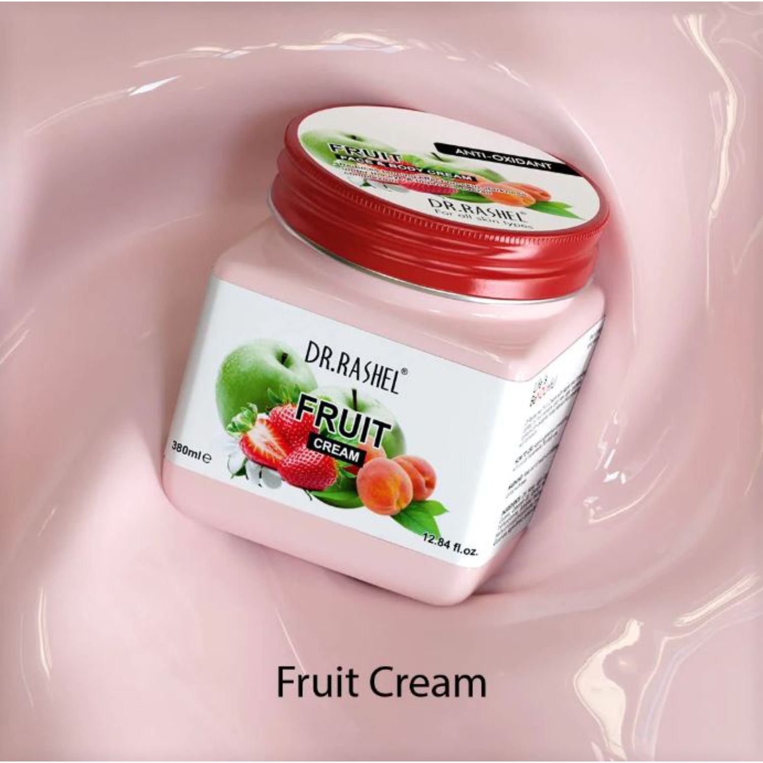 Buy Dr.Rashel Anit-Oxidants Fruit Face and Body Cream For All Skin Types (380 ml) - Purplle