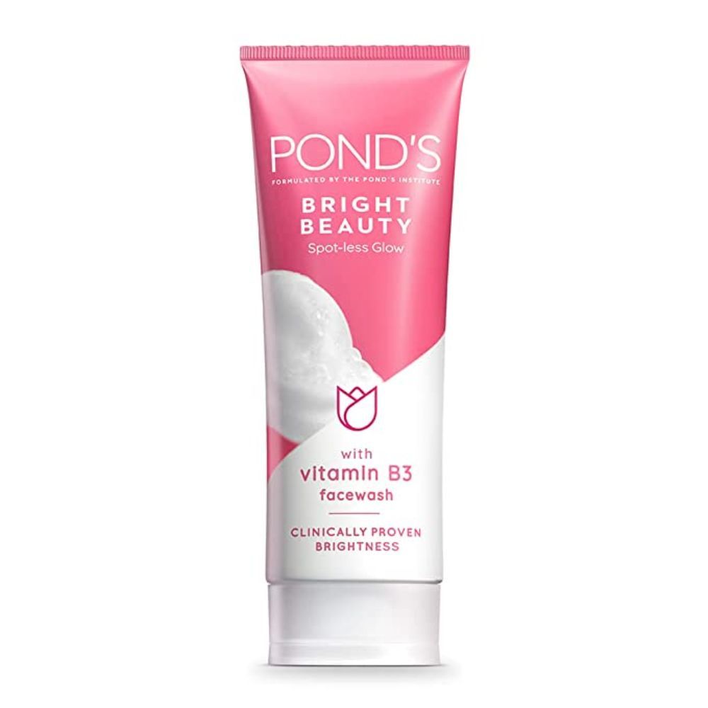 Buy Pond's Bright Beauty Spot-less Glow Face Wash With Vitamins (50 g) - Purplle