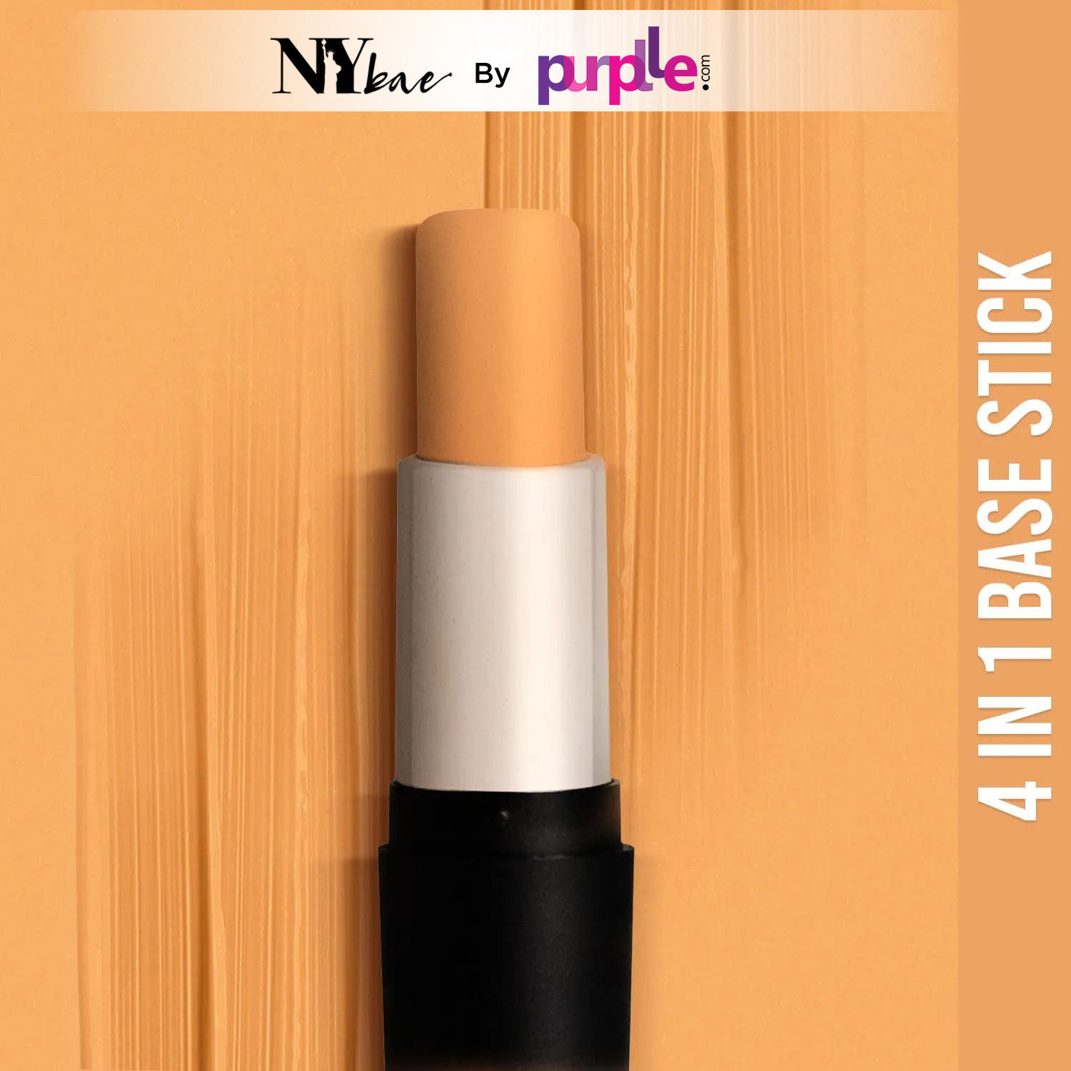 Buy NY Bae All In One Stick - Grander Than Central 3 | Foundation Concealer Contour Colour Corrector Stick | Fair Skin | With Vitamin E | Long Wear - Purplle