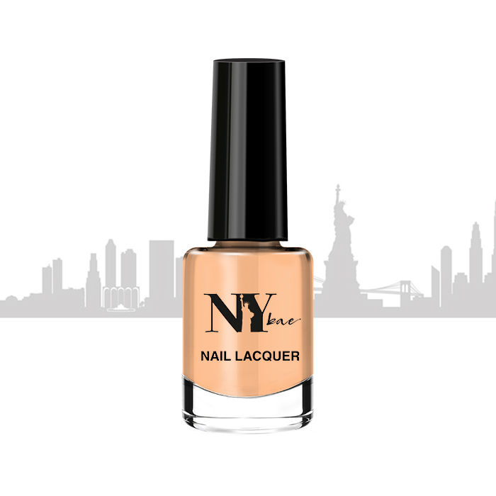 Buy NY Bae Gel Nail Lacquer - Cheese Cake 17 (6 ml) | Nude | Luxe Gel Finish | Highly Pigmented | Chip Resistant | Long lasting | Full Coverage | Streak-free Application | Cruelty Free | Non-Toxic - Purplle