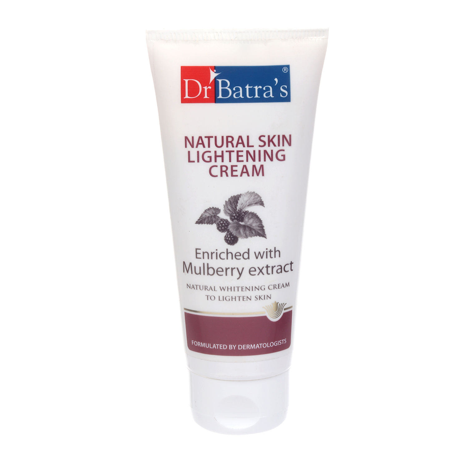 Buy Dr Batra's Natural Skin Lightening Cream Enriched With Mulberry Extract - 100 gm - Purplle