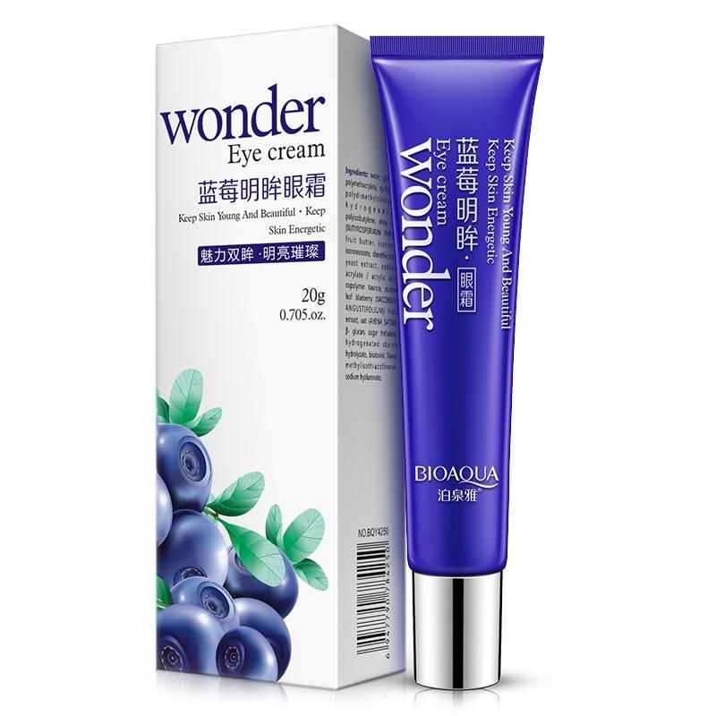 Buy BioAQUA Natural Blueberry Wonder Eye Cream (20 g) - Purplle