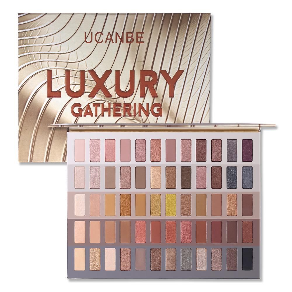 Buy UCANBE 60 Colors Luxury Gathering Eyeshadow Palette - Purplle