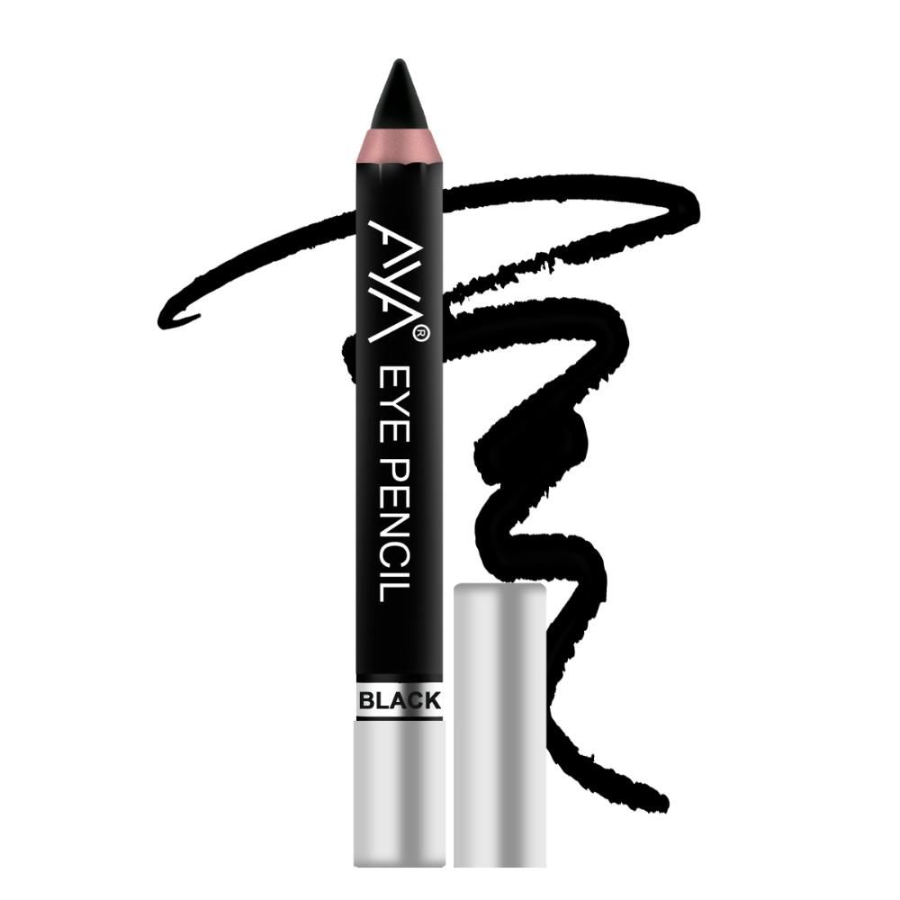 Buy AYA Eye Pencil Kajal - Black - Purplle