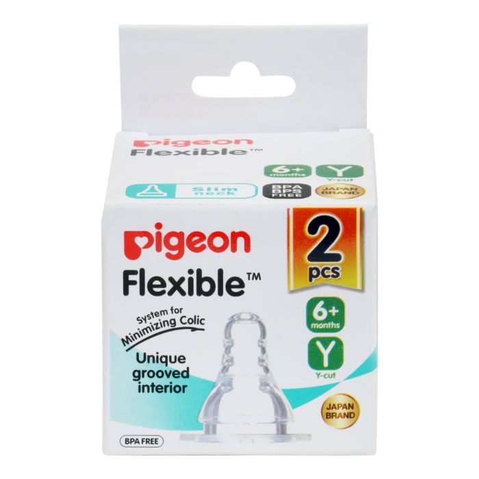 Buy Pigeon Peristaltic Nipple 2 Pc Y Size - Purplle