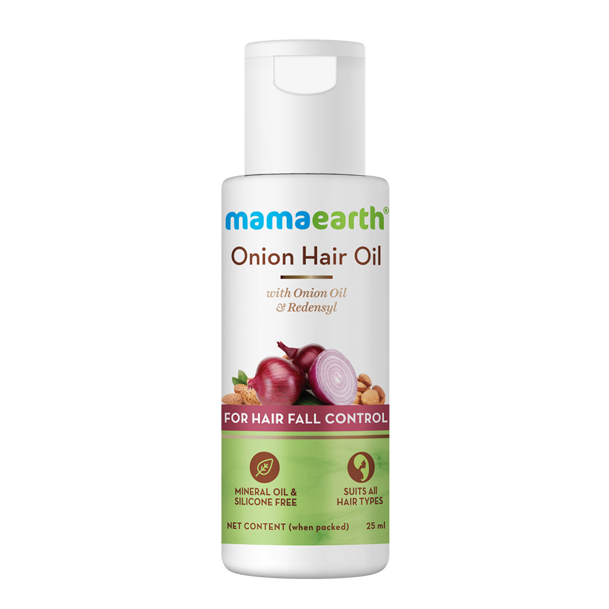 Buy Mamaearth Onion Hair Oil (25 ml) - Purplle