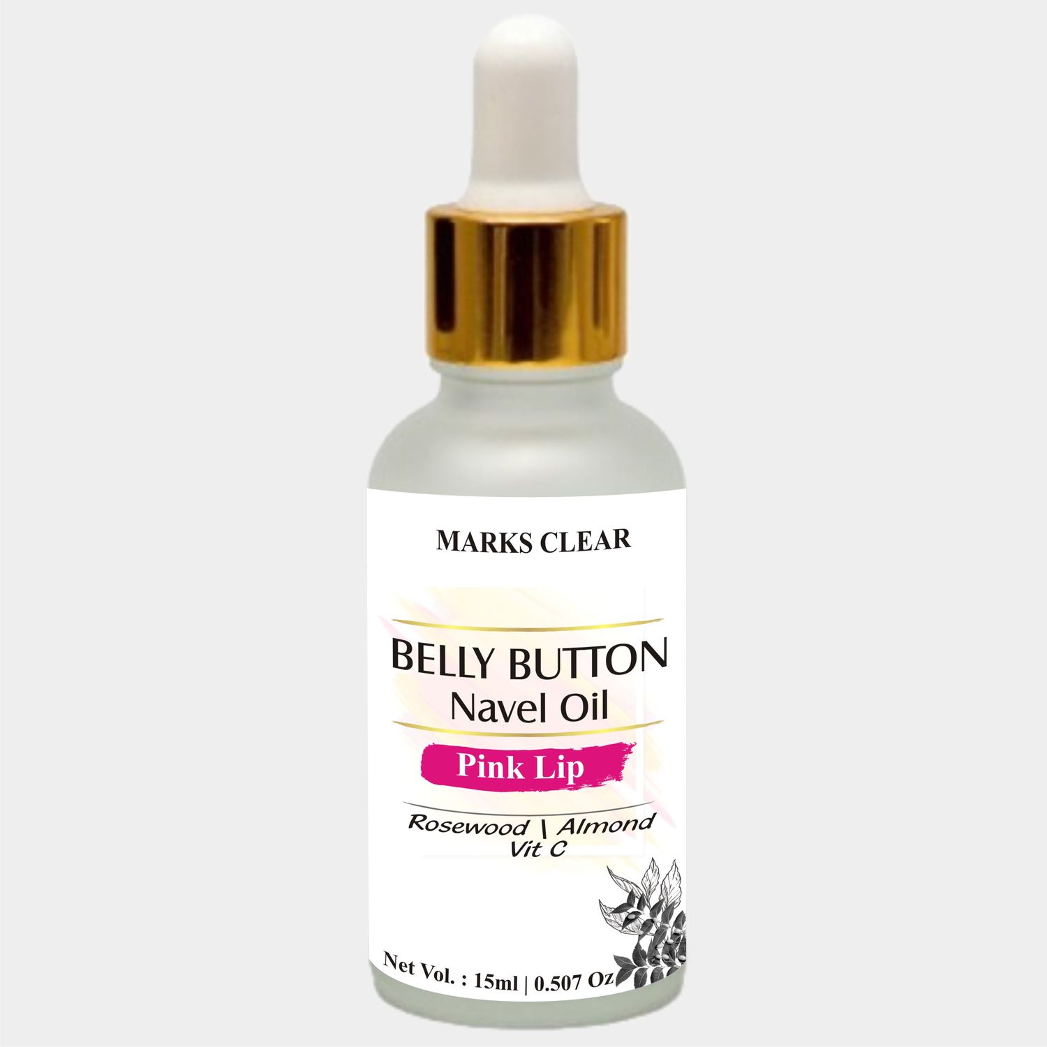 Buy Zenvista Meditech Belly Button Navel Nabhi Oil for Pink Lips, Natural lip tint, No chapped lips With Almond, Sunflower, Rosewood, olive & Vitamin E (15 ml) - Purplle