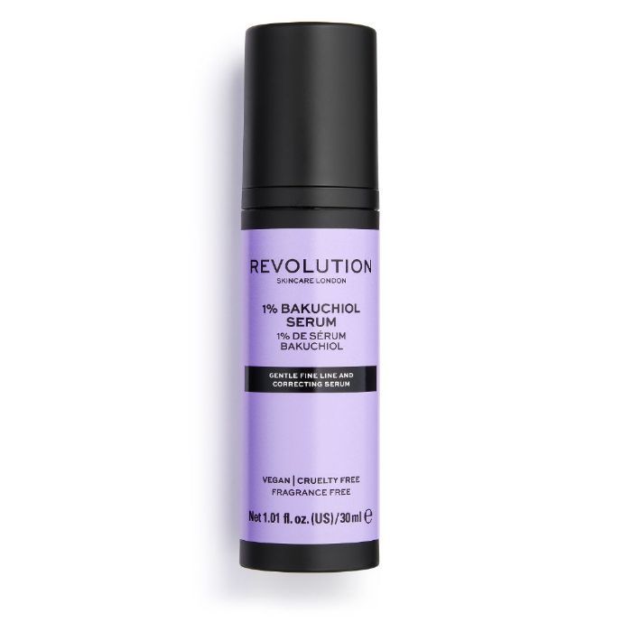 Buy Makeup Revolution Skin 1% Bakuchiol Serum (30 ml) (Lilac) - Purplle