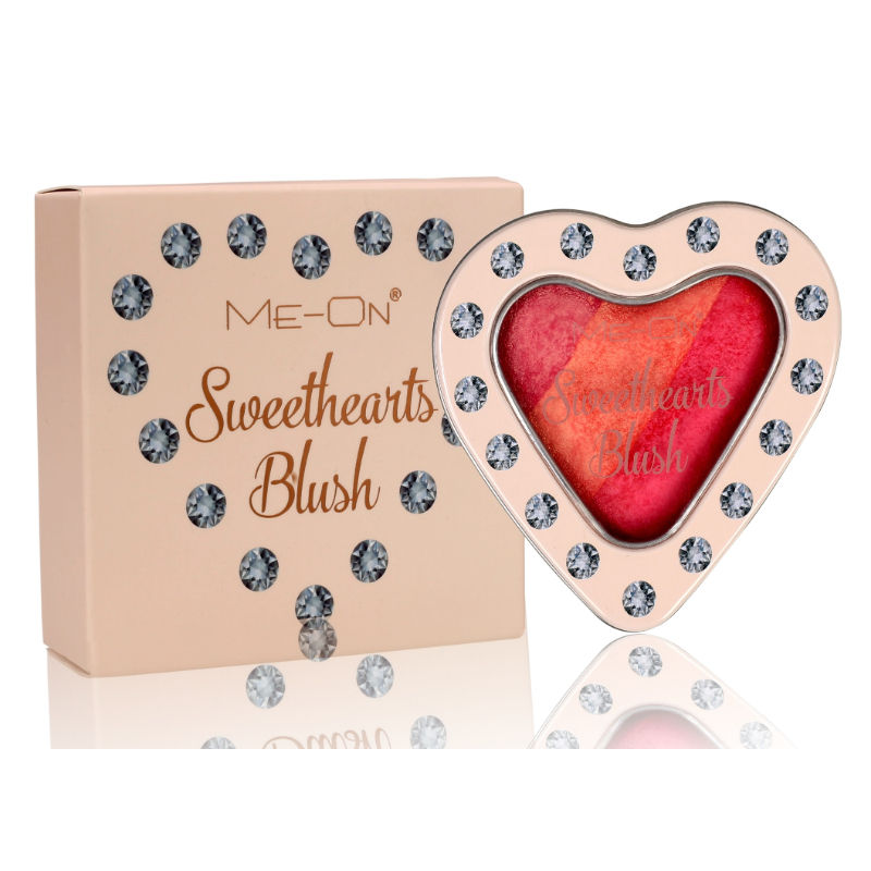 Buy Me-On Sweetheart Blush Eyeshadow Palette Shade(3) 50g - Purplle