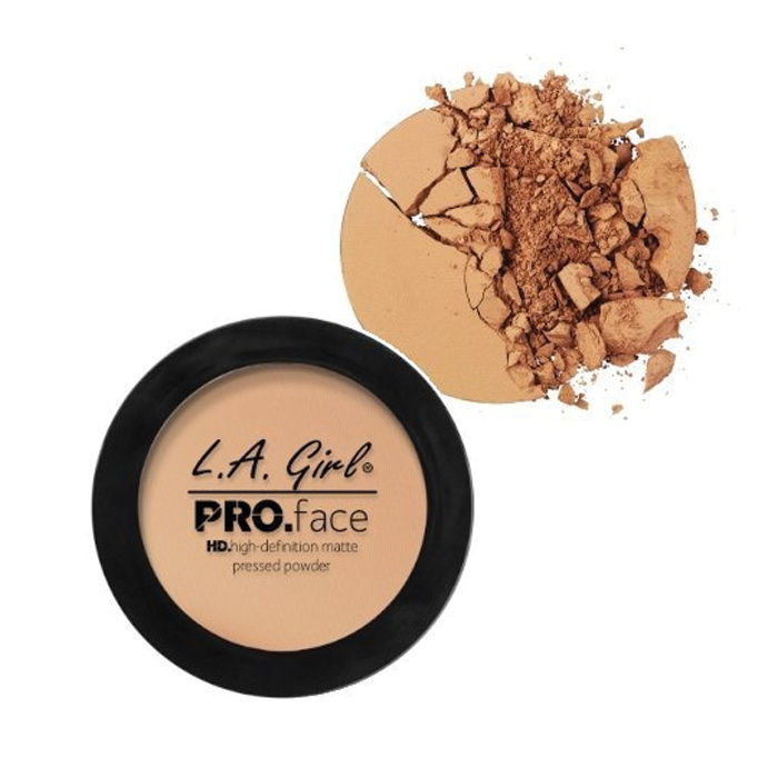 Buy L.A. Girl HD Pro Face Pressed Powder-True Bronze 7 g - Purplle